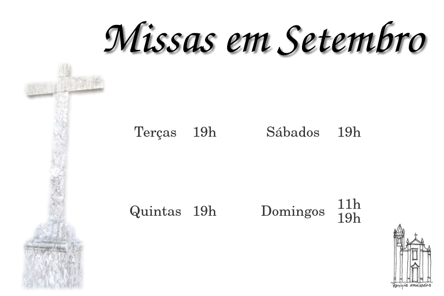 Missas em Setembro